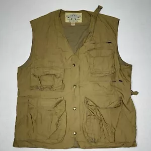 Gilet Safari Vintage Banana Republic Taglia XL Fotografia Pesce Cargo Escursionismo - Foto 1 di 13