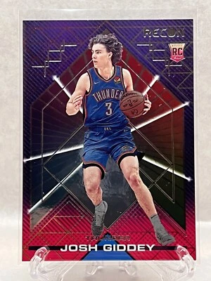 2021-22 Panini Recon Josh Giddey Base RC #205 Oklahoma City Thunder - Image 1 of 2