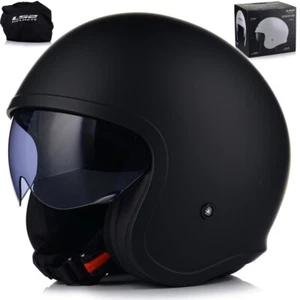 Casco Moto Casco Jet Retrò | LS2 OF599 SPITFIRE | Chopper Casco Scooter XS - XXXL - Foto 1 di 12