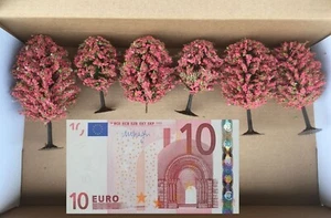 BÄUME rosé für H0 - 6 Stück - Imagen 1 de 1