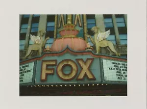 Postcard Michigan Detroit Fox Theatre Marquee 2008 MINT Unused - Picture 1 of 1