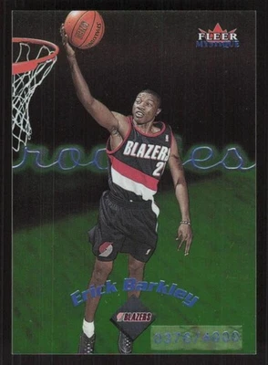 2000 FLEER MYSTIQUE ERICK BARKLEY 126 MINT RC 376/4000 PORTLAND TRAIL BLAZERS - Image 1 of 2