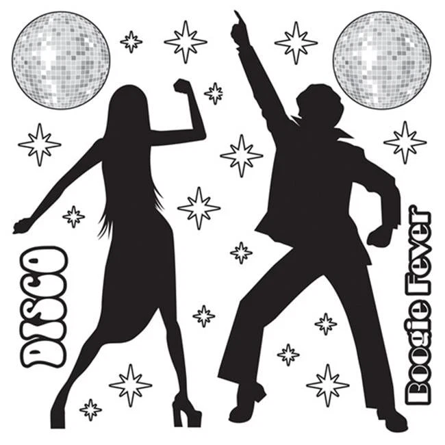 Beistle 52117 Disco Props in Party Decorations Pack of 12 - Image 1 of 1