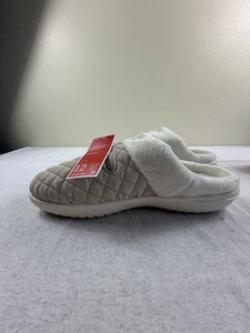 Nike Sandals Womens 12 Burrow SE Quilted Slip On Mule Slippers DQ0667-100 White - Picture 1 of 9
