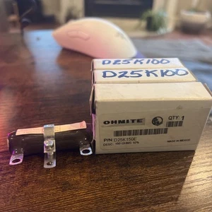 RESISTENCIA OHMITE # D25K100 - 100 OHMS Envío Gratis - Imagen 1 de 4