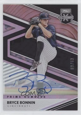 2020 Panini Elite Extra Edition Prime Numbers B Signatures /62 Bryce Bonnin Auto - Image 1 of 2