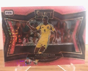 2024-25 Panini Select FIFA #224 Alexander Isak Pink Mojo Field Level /299 Sweden - Bild 1 von 2