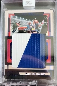 William Byron 2025 Panini Turn Four NASCAR Pit Wall Jumbo Swatches #31/49 - Picture 1 of 2