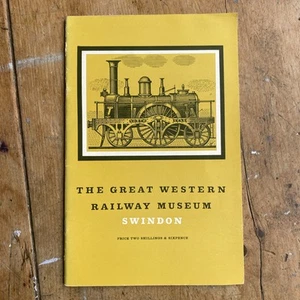Vintage 1968 The Great Western Railway Museum Swindon Guidebook GWR Excellent - Picture 1 of 11