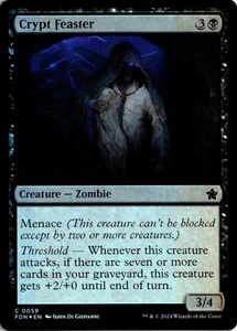 MTG Foundations FOIL Crypt Feaster C 59 NM Pack Fresh ActualScan of Card - Picture 1 of 2