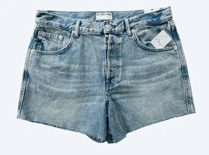 Free People We The Free Ivy mittelhohe Shorts Größe 31 blau Denim NEU mit 68 $ Etikett - Bild 1 von 8