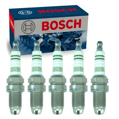 5 bujías Bosch níquel cobre para Audi 90 Quattro 1990-1992 2,3 L L5 ou Foto 1 de 4