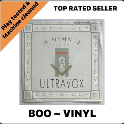 Ultravox ~ Hymn German Issue 7" Vinyl Single 1982 EX / VG+ Condition Foto 1 de 4