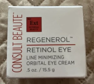 Consult Beaute Regenerol Retinol Eye Line Minimizing Orbital Eye Cream .5 oz - Picture 1 of 5