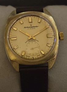 Reloj de pulsera vintage "Schweighofer" - cuerda manual - Cal. AS 1130 - Imagen 1 de 9
