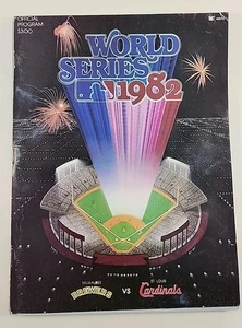 1982 World Series Official Program Cardinals Brewers. Cover kommt langsam. - Bild 1 von 22