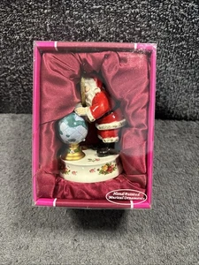 Royal Albert Santa + Globe - Musical Christmas Tree ornament in box - Picture 1 of 13