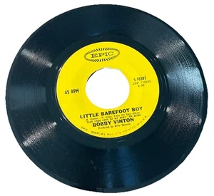 "I Love How You Love Me/Little Barefoot Boy" by Bobby Vinton 7" 45 RPM (5-10397) - Imagen 1 de 4
