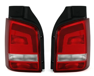 Rückleuchten Set für VW T5 Facelift in Rot Weiss RÜCKLICHT GP Heckleuchten - Bild 1 von 4