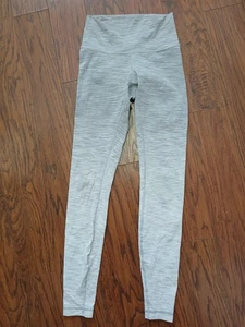 Lululemon Align HR High Rise Yoga Pants Gray Heathered Athletic Leggings Size 4 - Picture 1 of 4