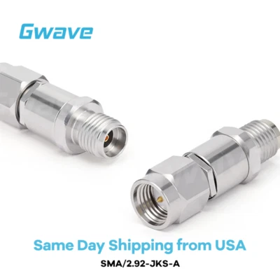 GWAVE TECHNOLOGY INC. SMA Male to 2.92mm Female Adapter, DC - 18GHz