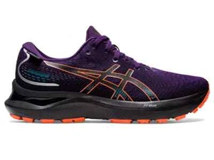 ASICS GEL- CUMULUS 24 GTX WOMEN'S - NIGHT SHADE/NOVA ORANGE - 1012B311-500 - Foto 1 di 7