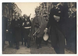 Fotografia UMBERTO II SAVOIA gerarchi fascisti Anni 30 27x19 cm Re Principe foto - Foto 1 di 1