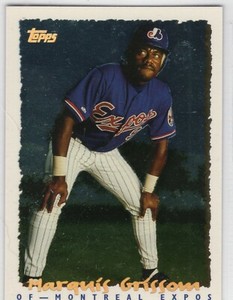 1995 Topps Cyberstats Baseball Montreal Expos Team Set 