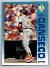 1992 Fleer All-Stars Jose Canseco Oakland Athletics #24