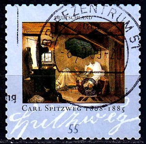 2648 sellado perfecto sello completo Alemania año 2008 Carl Spitzweg /108 - Imagen 1 de 1