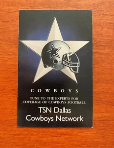 NFL 1987 DALLAS COWBOYS Football Schedule TSN RADIO NETWORK WESTERN AUTO - Picture 1 of 2