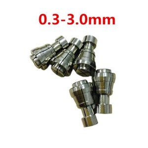 1pc Machine CNC Wire EDM Drill Guide 0.3-3.0 mm Stainless Steel Collet - Picture 1 of 32