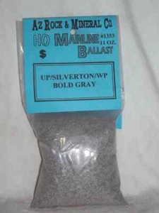 1353 Union Pacific GRAY BLEND HO Mainline O Scale Model Railroad Ballast - Picture 1 of 3