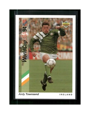 Tarjetas de fútbol 1993 Upper Deck Andy Townsend #83 Irlanda Foto 1 de 4