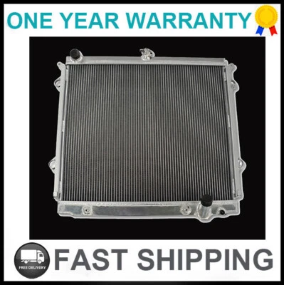 2Rows All Aluminum Radiator For 2008-2018 Lexus LX570 / Toyota Land Cruiser 5.7L Foto 1 de 4