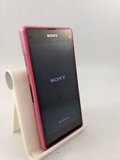 Sony Xperia Z1 Compact Pink Unlocked 16GB 2GB RAM IP58 Android Smartphone
