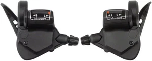 microSHIFT TS38 Thumb Shifter Set 7 Speed Triple Optical Gear Indicator - Picture 1 of 1