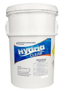 Hydria Clear 1" Swimming Pool & Spa Bromine Sanitizer Tablets - (Choose Size)
