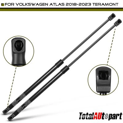 2x Soportes de elevación Amortiguador Puntal para Volkswagen Atlas 2018-2023 Teramont SUV Capó Foto 1 de 4