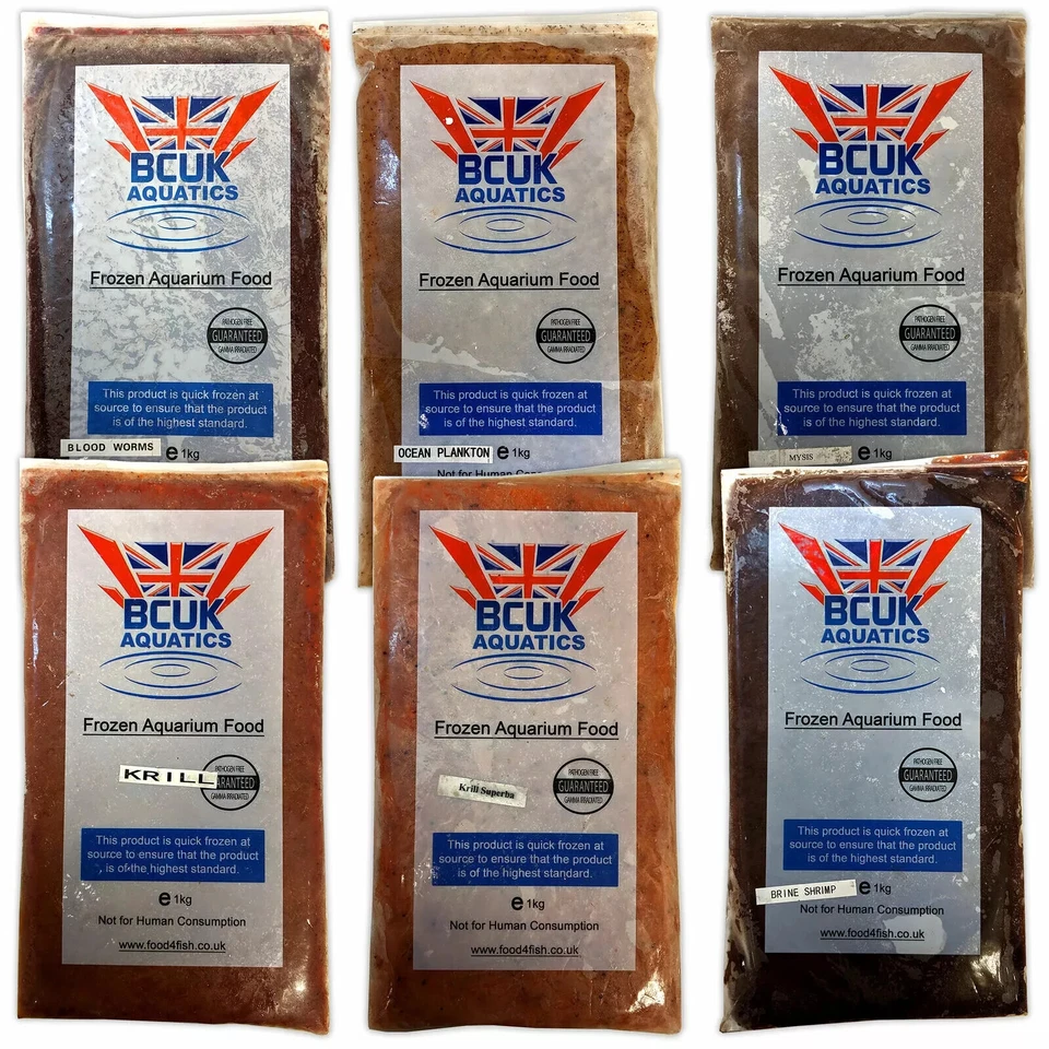 BCUK FROZEN FISH FOOD 1KG