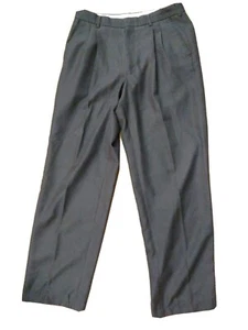 Pantalone elegante The Point uomo taglia 34 poliestere nero VINTAGE anni 90 - Foto 1 di 5
