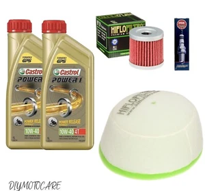 Suzuki DRZ400 DR-Z400 2000-2020 Service Kit (Castrol Oil, Filters, Iridium Plug) - Picture 1 of 5