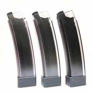 Cargadores ASG 75rd para CZ Scorpion EVO3A1 Airsoft AEG (3pcs/Smoked Translucent) - Imagen 1 de 5