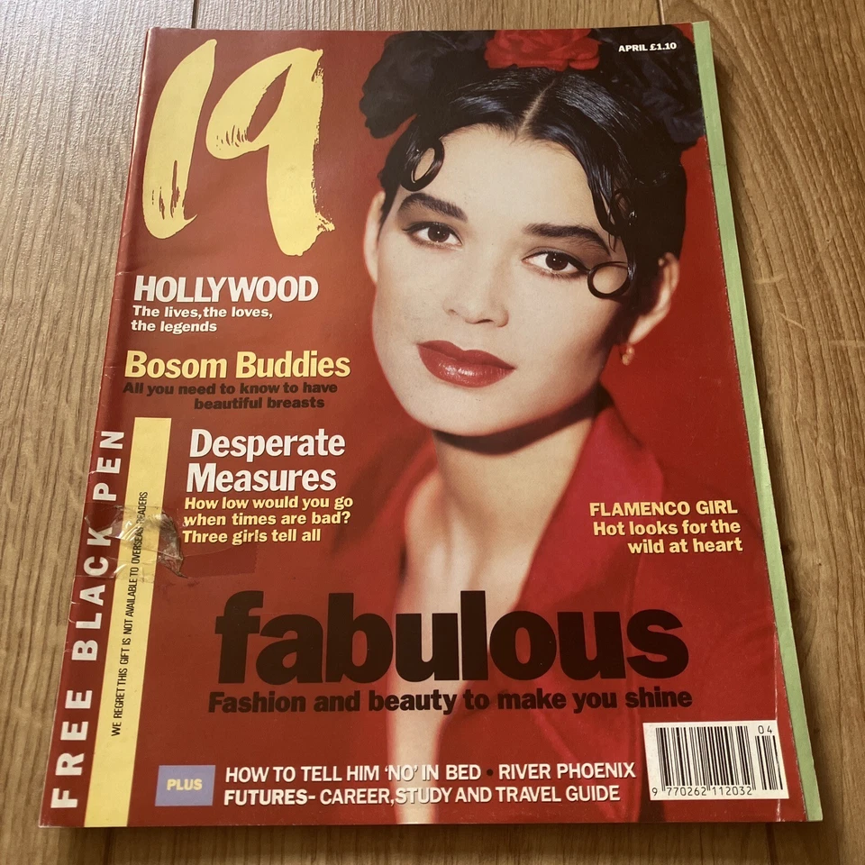 19 magazine 1991 -  River Phoenix interview, Melanie Sykes. Jennifer Jason Leigh - Image 1 of 1