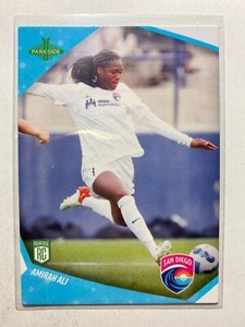 Amirah Ali 2022 San Diego Wave FC #150 Parkside NWSL Rookie Card