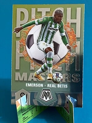 2020-21 Panini Mosaic La Liga Pitch Masters Emerson Royal Emerson #22 Real Betis - Image 1 of 2