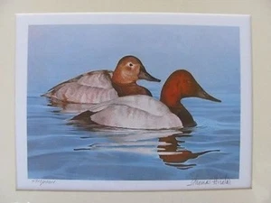 NJ1   1984  New Jersey State Duck Print  w/stamps, no folio  #NJ1PE40 DSS - Picture 1 of 3