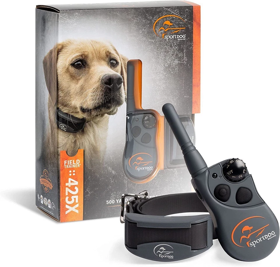 SportDOG FieldTrainer 425X 500 Yard e-Collar with Remote Dog Training System