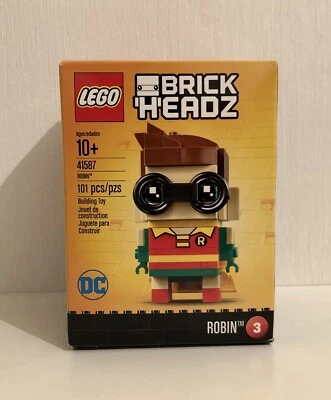 Lego Brick Headz Robin No3 DC WB 41587 Occasion The Batman Movie 2017 - Photo 1/4