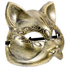 Katzenmaske Dekomaske Halbgesichtsmaske Dekomaske Halloweenmaske Tiermaske